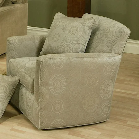 Chair with Pluma Plush Cushion